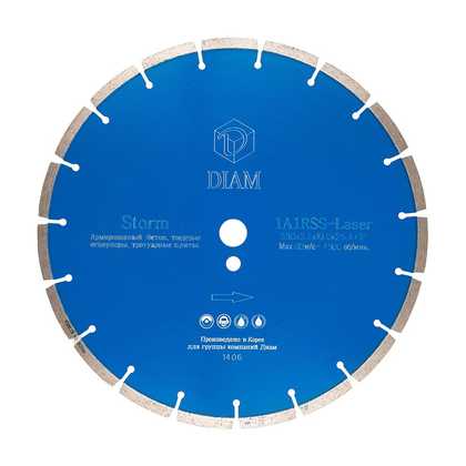 Алмазный диск DIAM Storm 350x3.2x10x25.4 армированный бетон