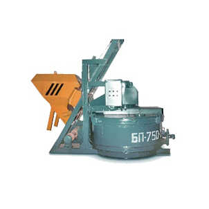 Принудительный бетоносмеситель БП-750