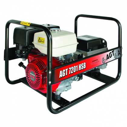Бензогенератор AGT 7201 HSB