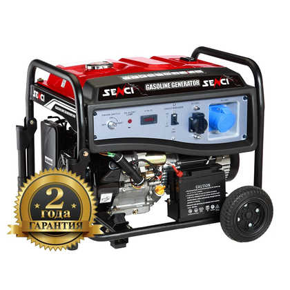 Генератор бензиновый профессиональный SENCI SC10000TE