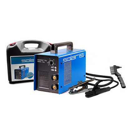 Инвертор сварочный Solaris MMA-164B+ACX