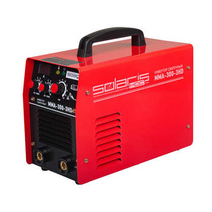 Инвертор сварочный Solaris MMA-300-3HD+AK