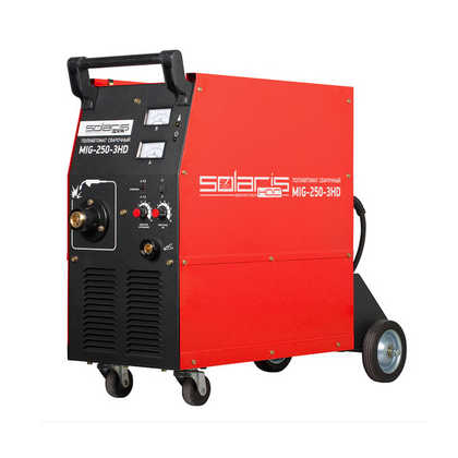 Полуавтомат сварочный Solaris MIG-250-3HD+AK